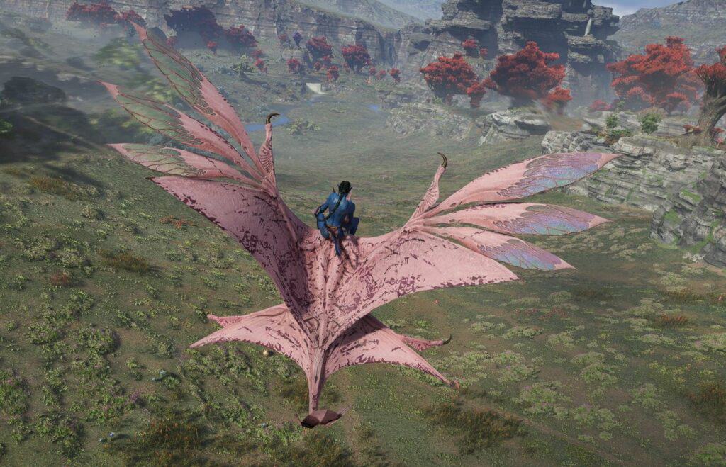 Pink Wild Green Ikran Recolor | Avatar: Frontiers of Pandora Mod